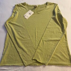 NWT Long Sleeve Ribbon Tee XL